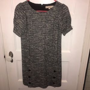 Loft Petite Tweed Dress
